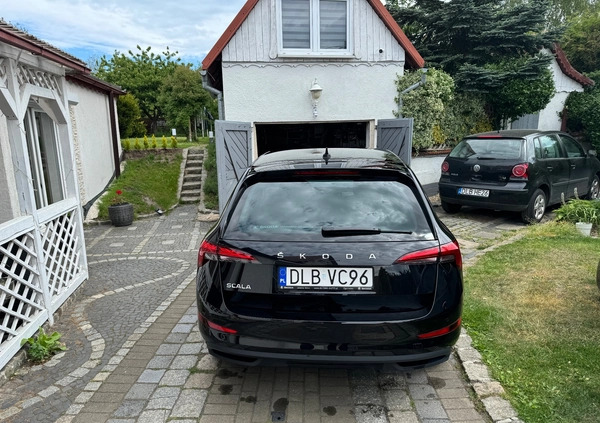 Skoda Scala cena 83500 przebieg: 16800, rok produkcji 2022 z Góra małe 172